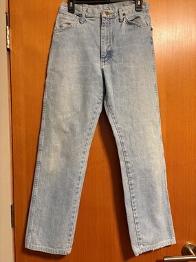 Wrangler Light Blue Straight Leg Jeans